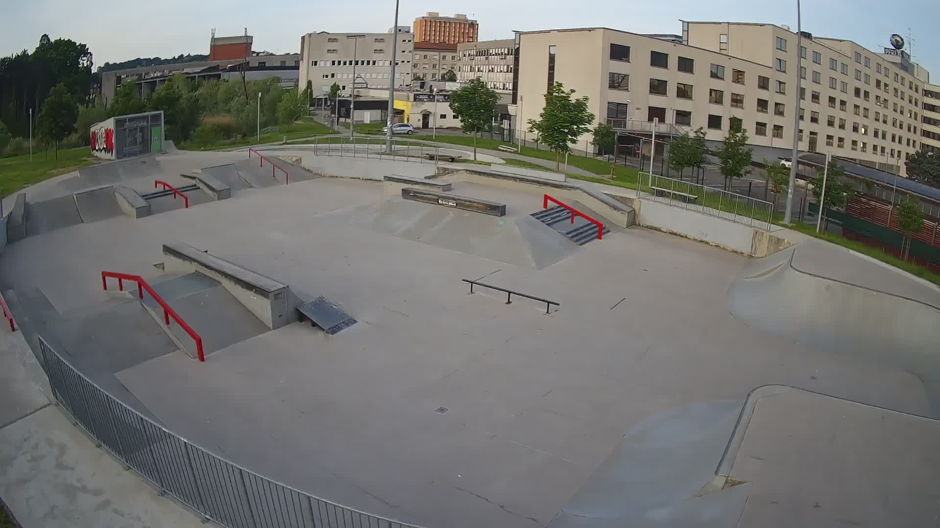 Skate park Nova Gorica live webcam Slovenie