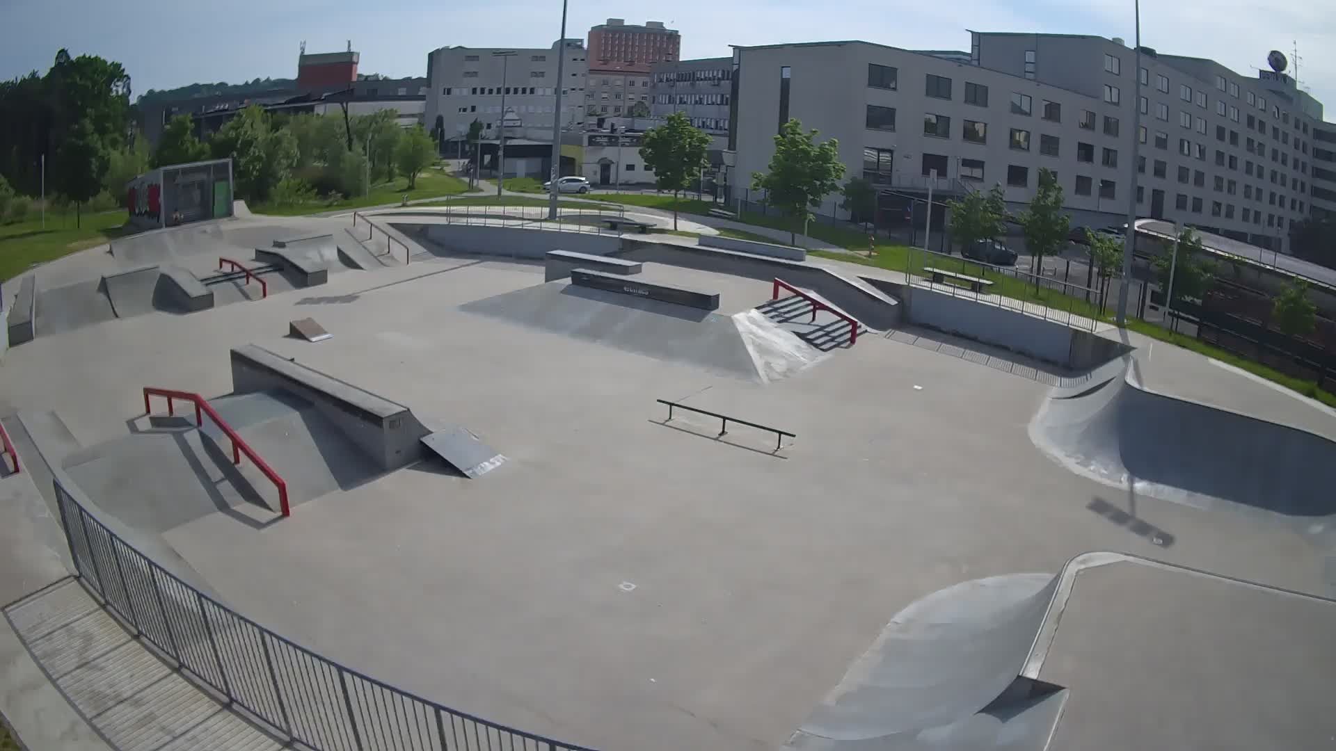 Skate park Nova Gorica live webcam Slovenie