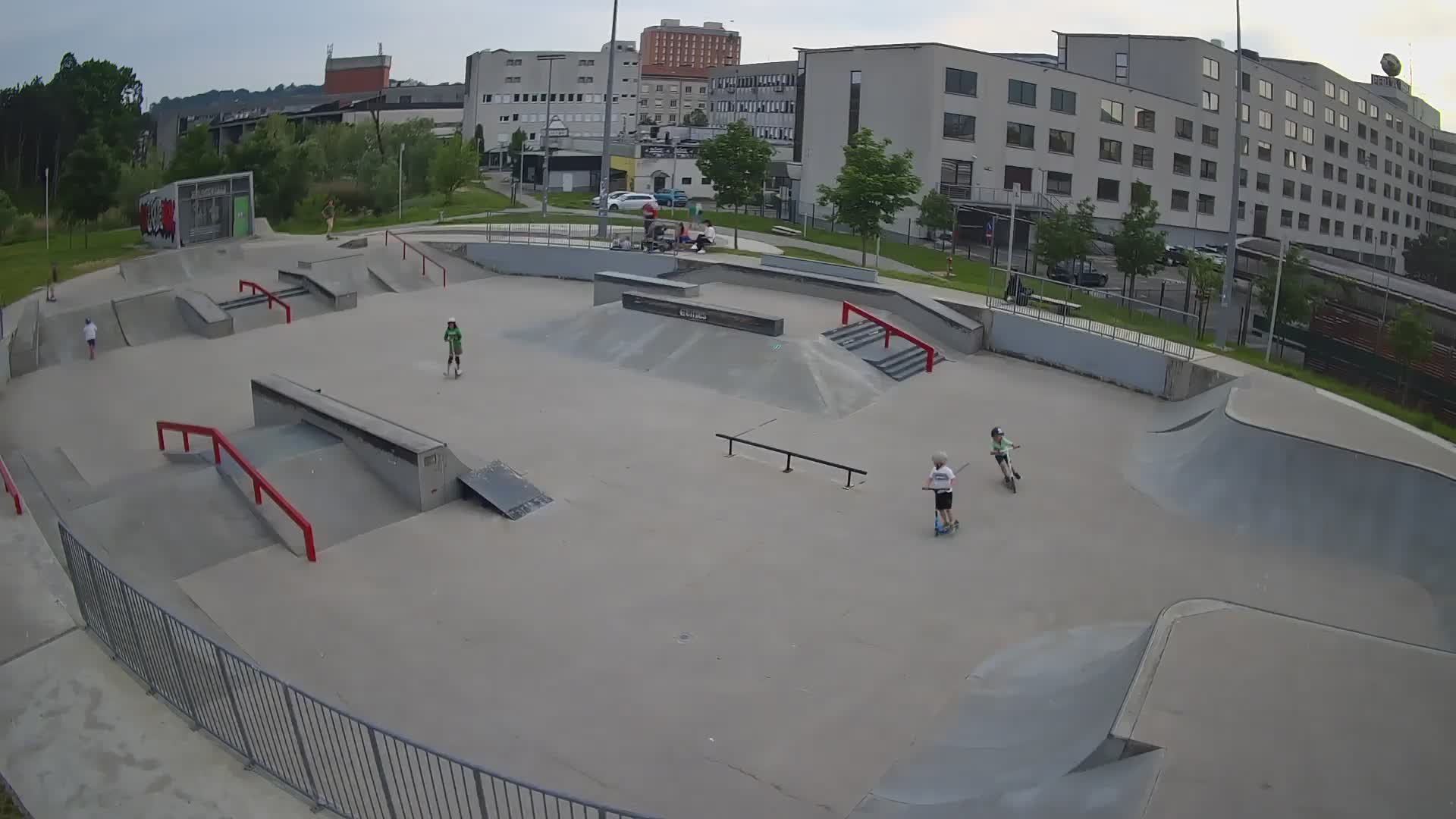 Live webcam Skate park Nova Gorica – Slovénie