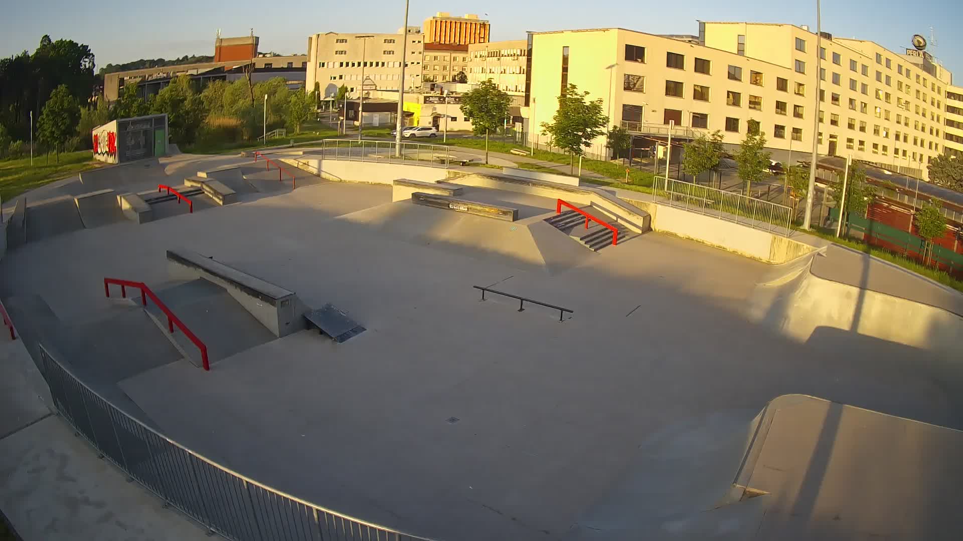 Skate park Nova Gorica live webcam Slovenie