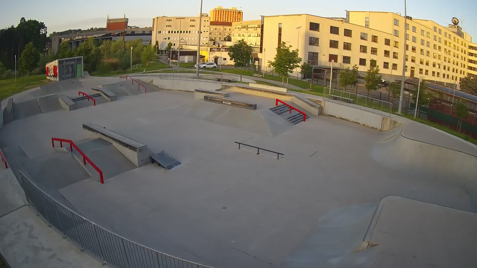 Skate park Nova Gorica live webcam Slovenie