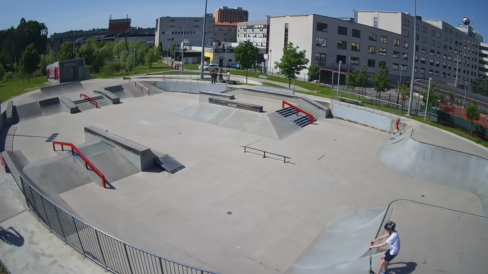 Live webcam Skate park Nova Gorica – Slovénie