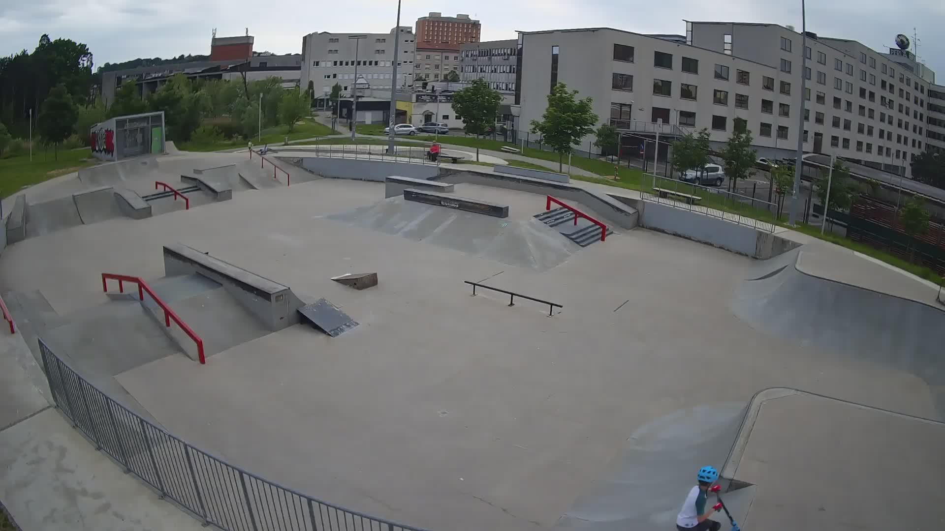 Skate park Nova Gorica live webcam Slovenie