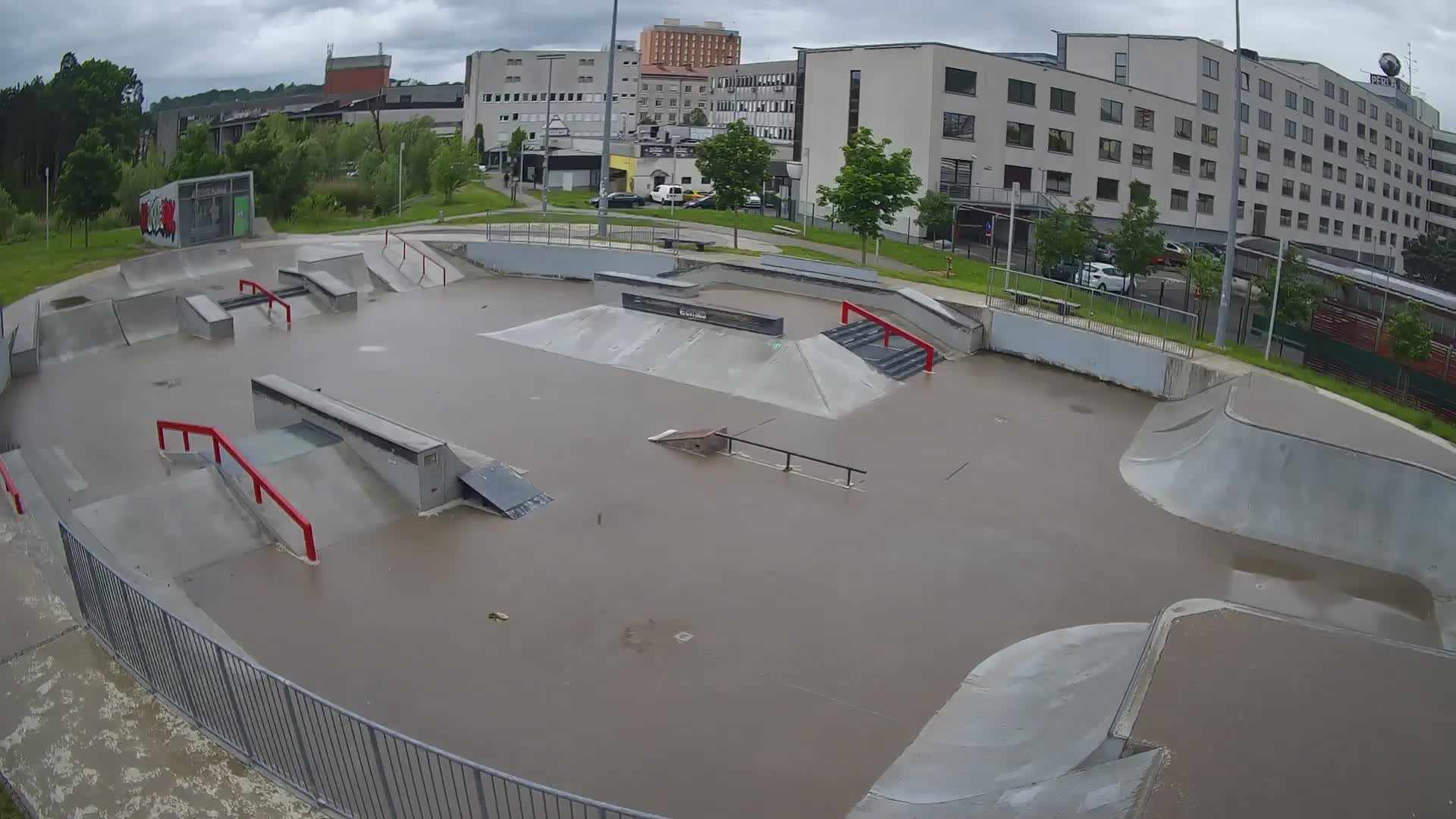 Skate park Nova Gorica live webcam Slovenie