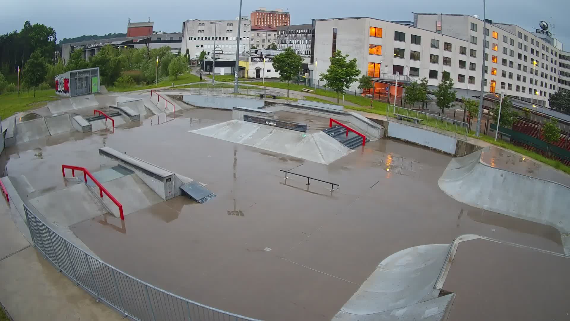 Skate park Nova Gorica live webcam Slovenie