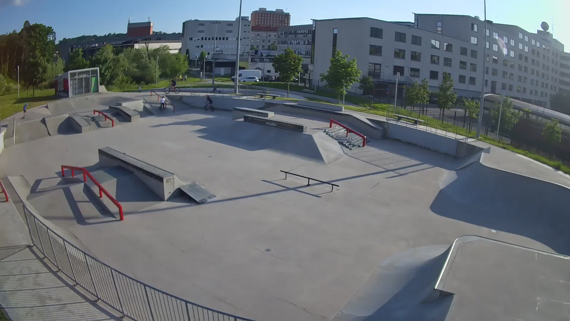 Skate park Nova Gorica live webcam Slovenie