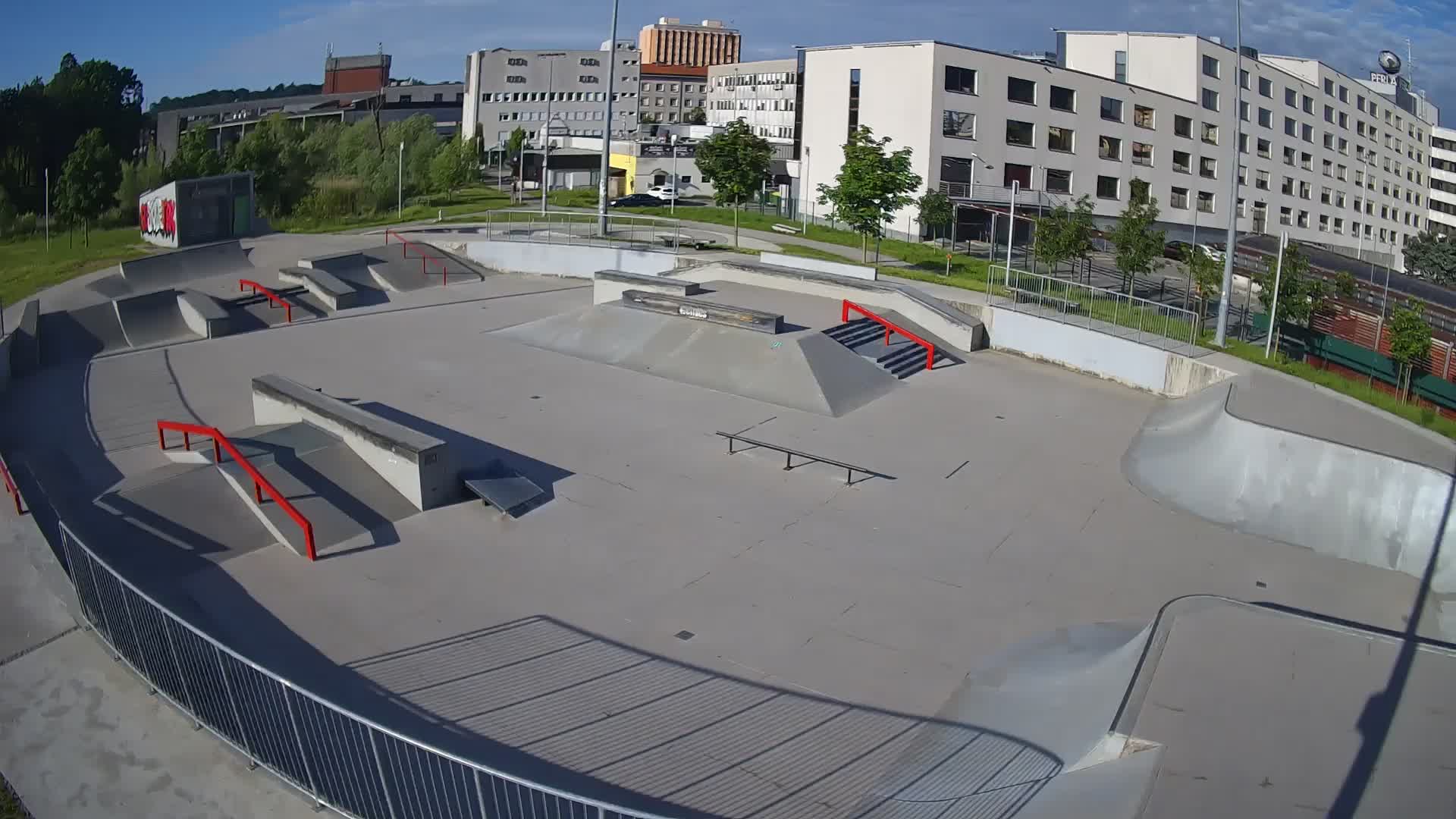 Skate park Nova Gorica webcam – Slowenien