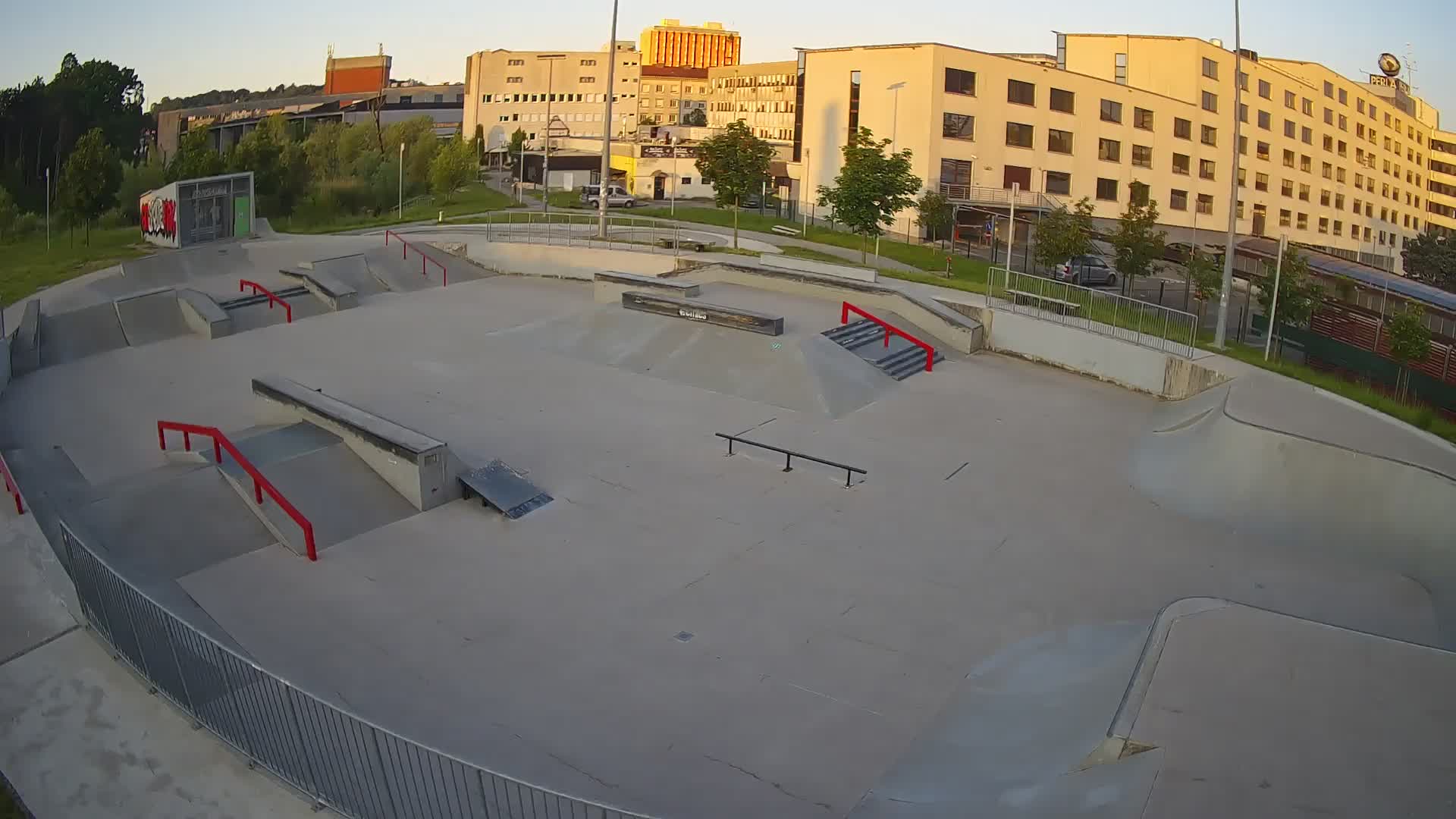Skate park Nova Gorica webcam – Slowenien