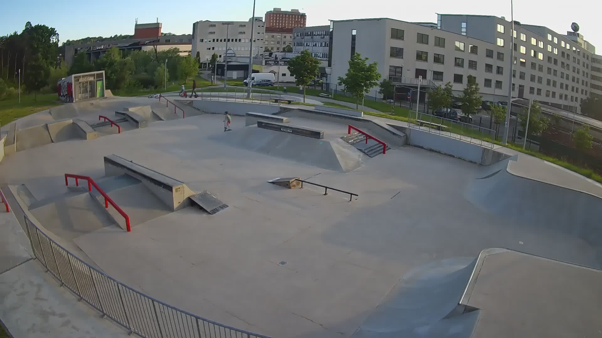 Skate park Nova Gorica live webcam Slovenie