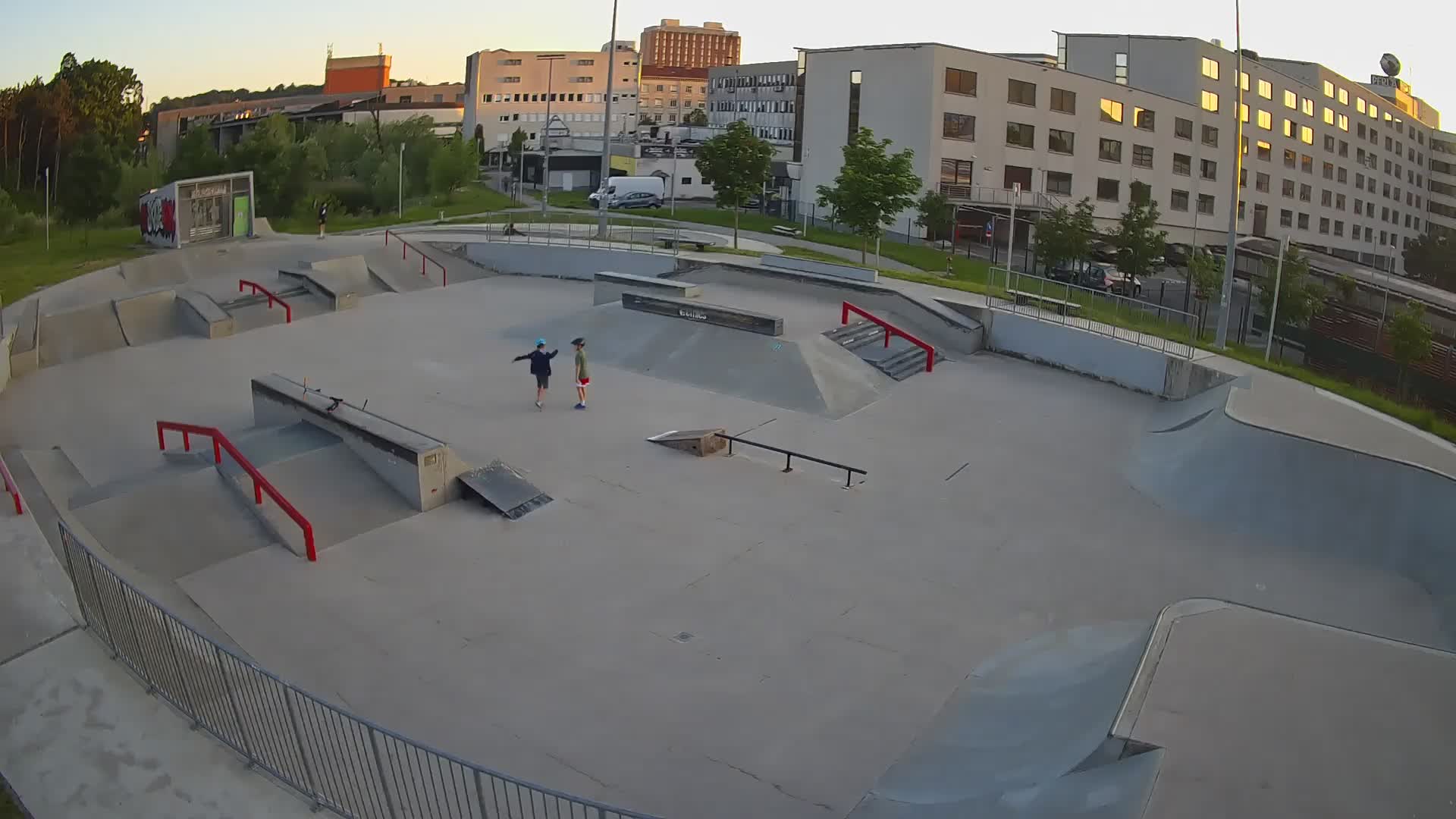 Skate park Nova Gorica webcam – Slowenien