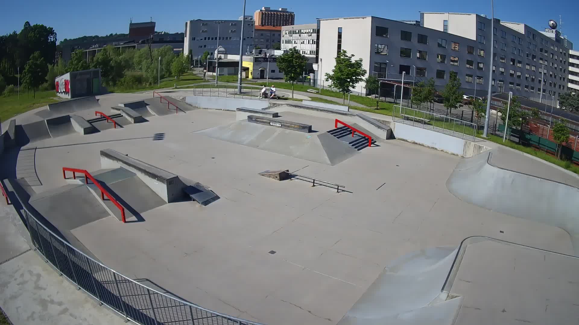 Skate park Nova Gorica live webcam Slovenie