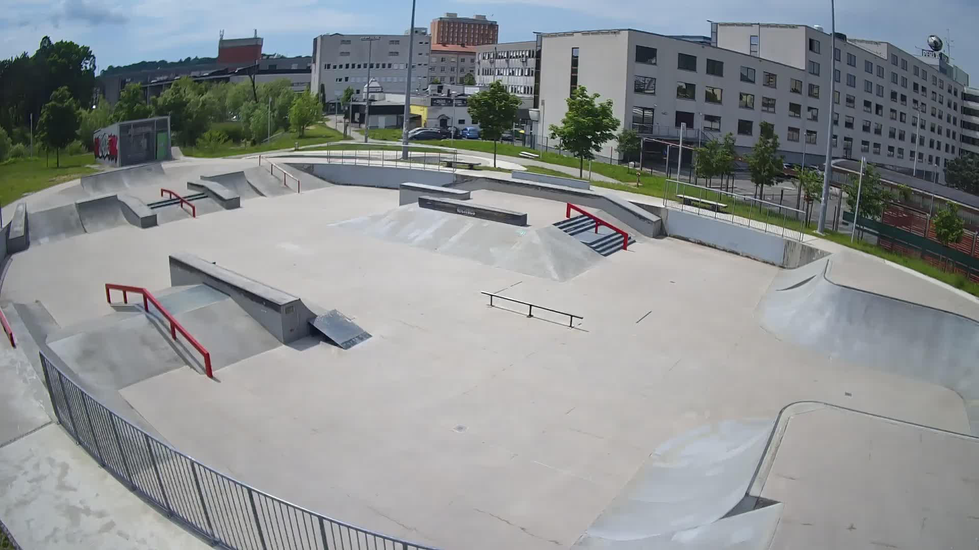 Skate park Nova Gorica live webcam Slovenie