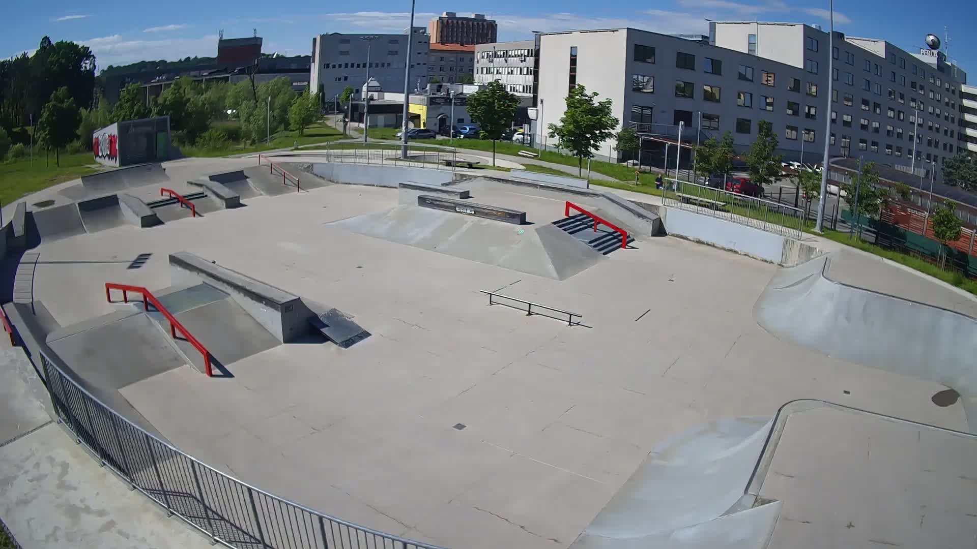 Skate park Nova Gorica live webcam Slovenie