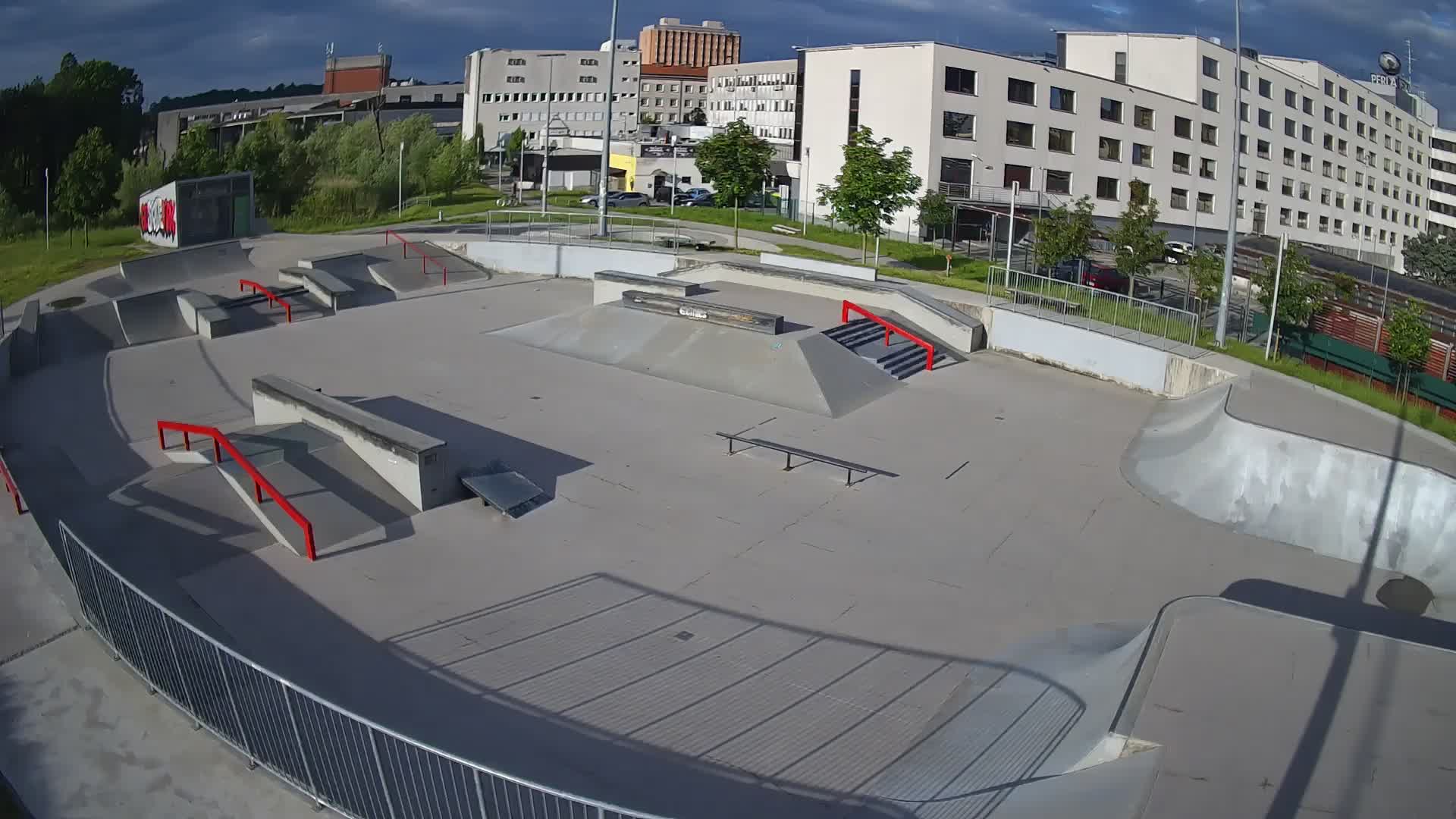 Skate park Nova Gorica live webcam Slovenie