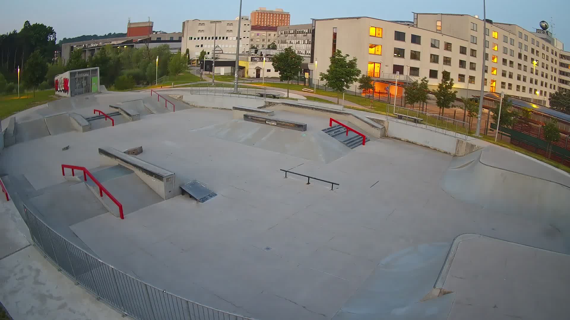 Skate park Nova Gorica live webcam Slovenie