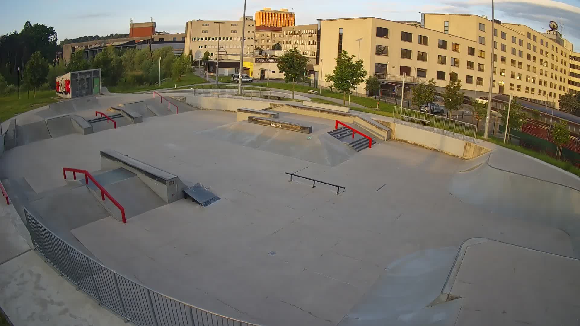 Skate park Nova Gorica webcam – Slowenien