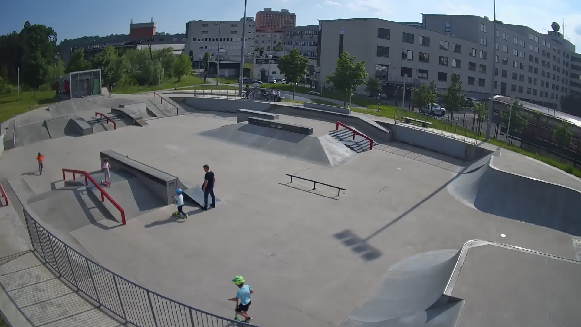 Skate park Nova Gorica live webcam Slovenie