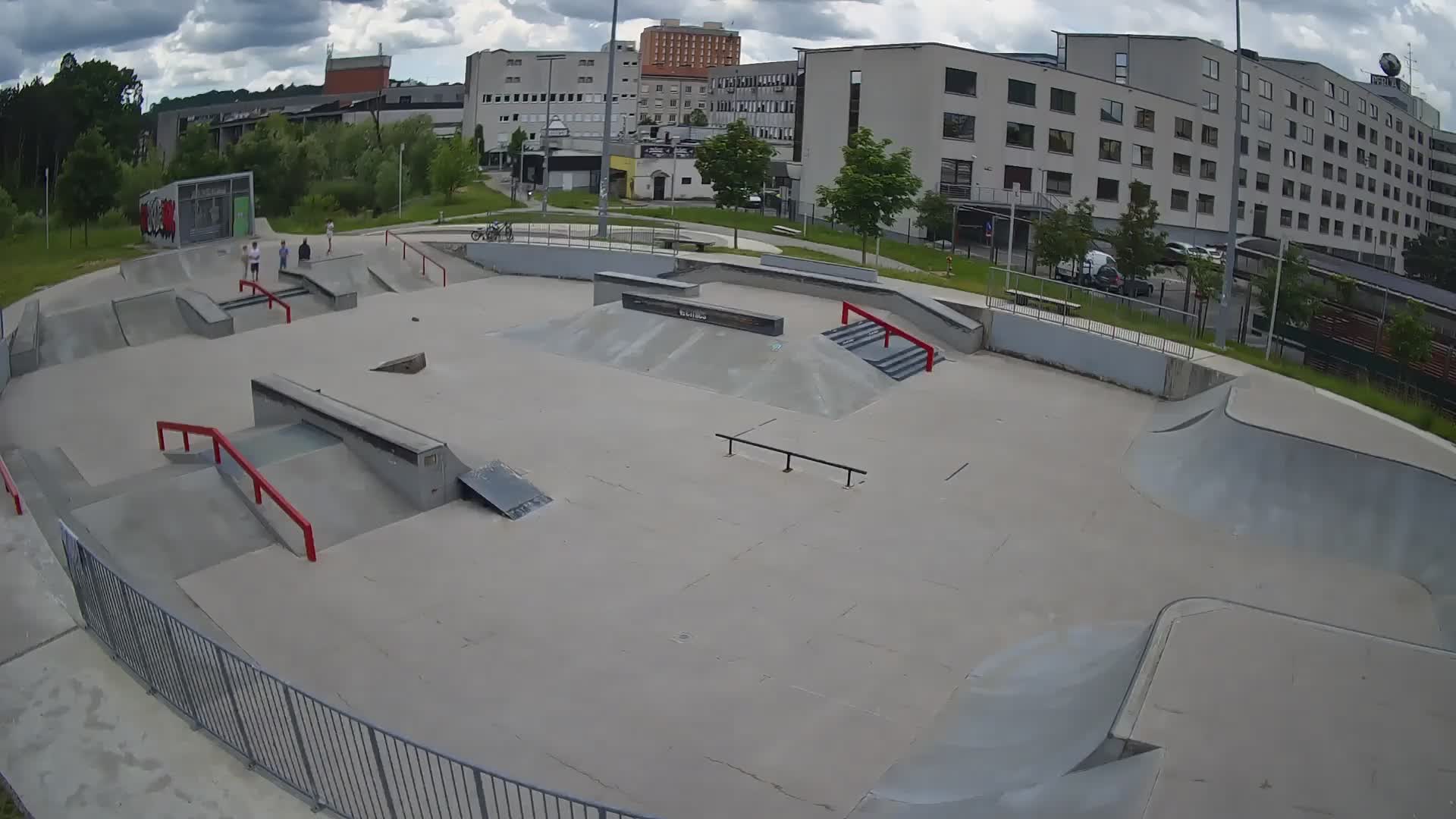 Skate park Nova Gorica live webcam Slovenie