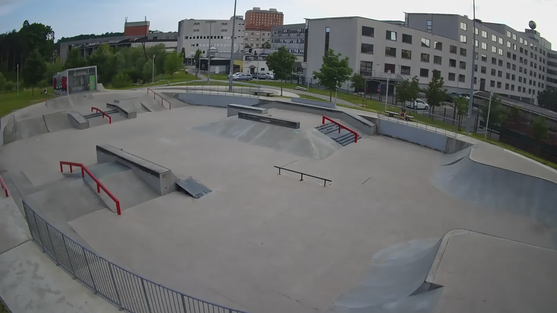 Skate park Nova Gorica live webcam Slovenie