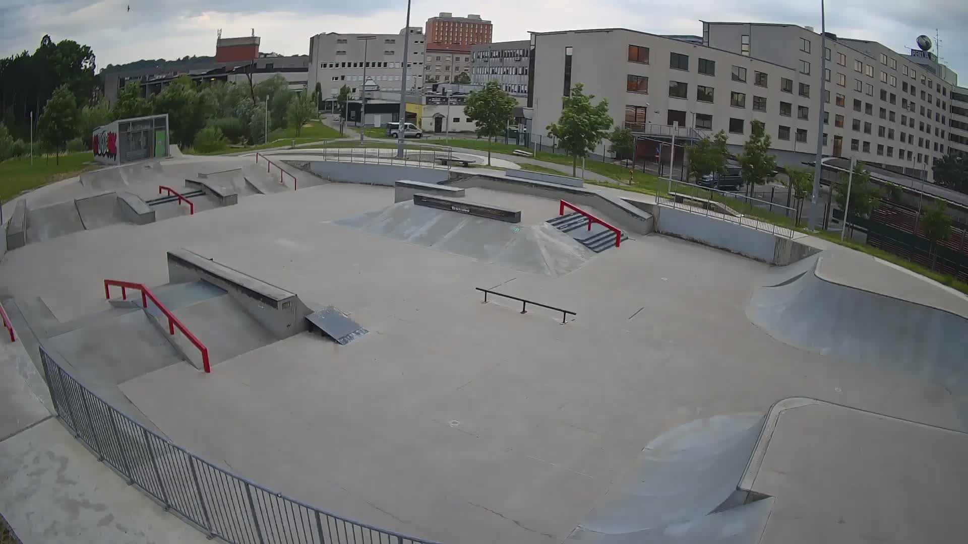 Skate park Nova Gorica live webcam Slovenie