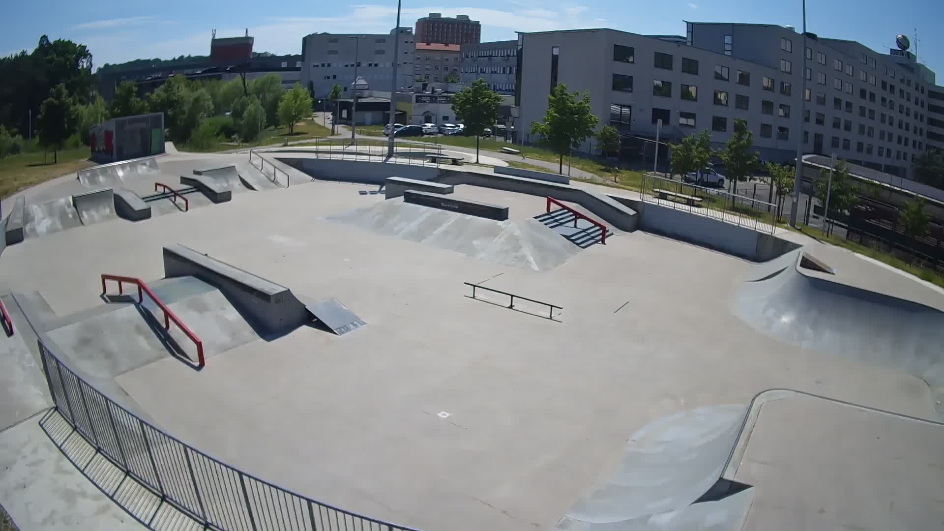 Skate park Nova Gorica live webcam Slovenie