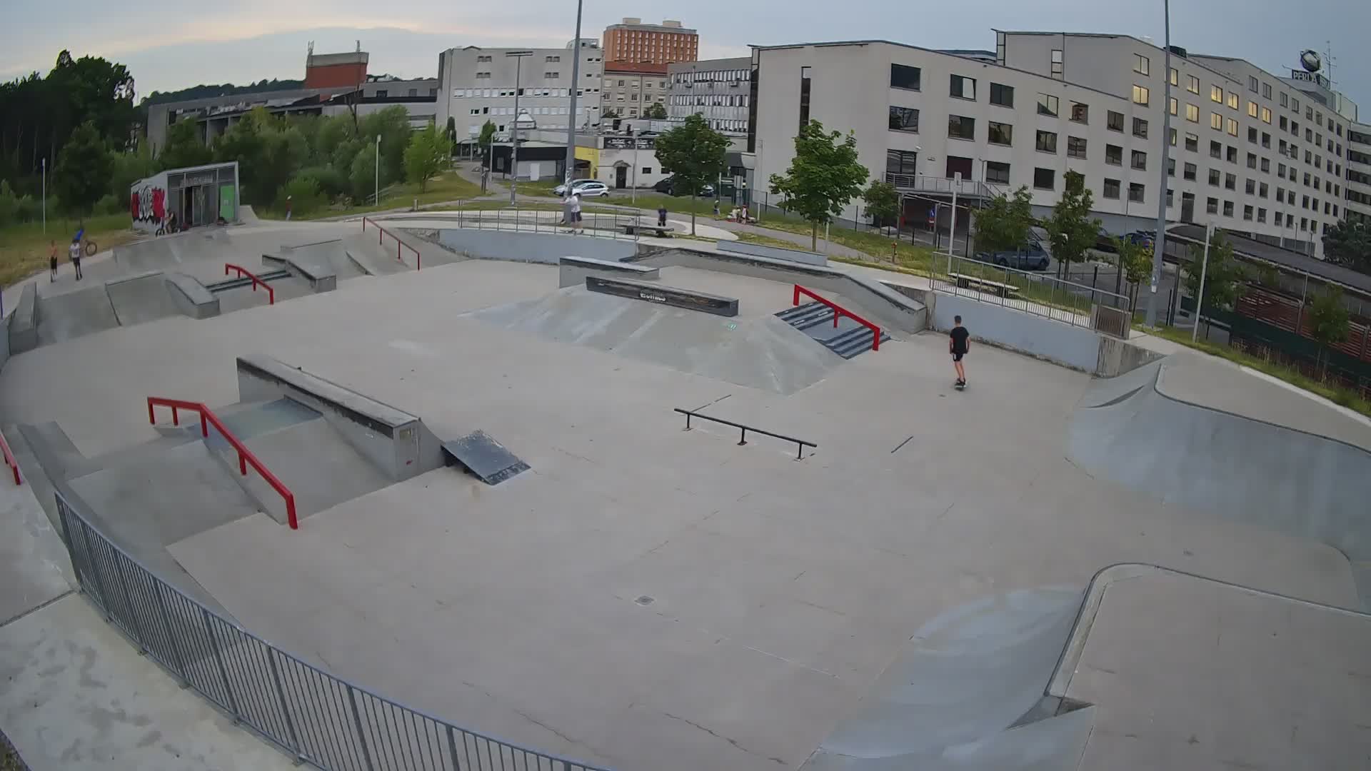 Skate park Nova Gorica webcam – Slowenien