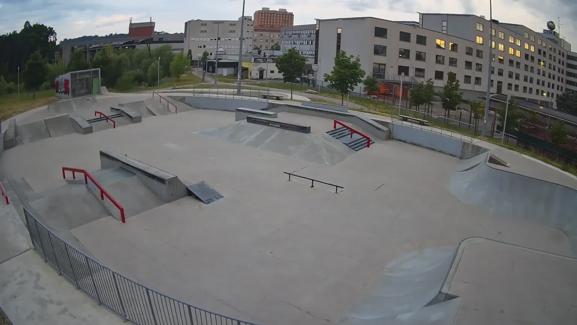Skate park Nova Gorica live webcam Slovenie