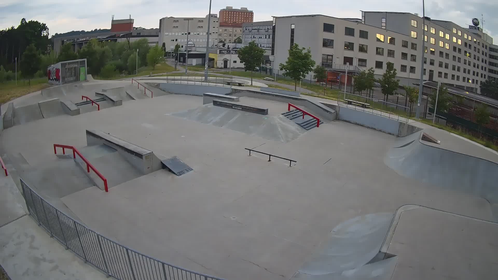 Live webcam Skate park Nova Gorica – Slovénie