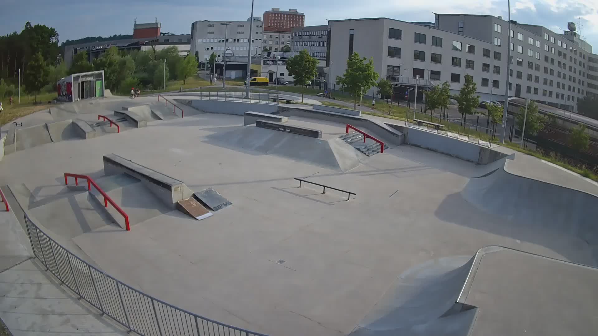 Skate park Nova Gorica live webcam Slovenie