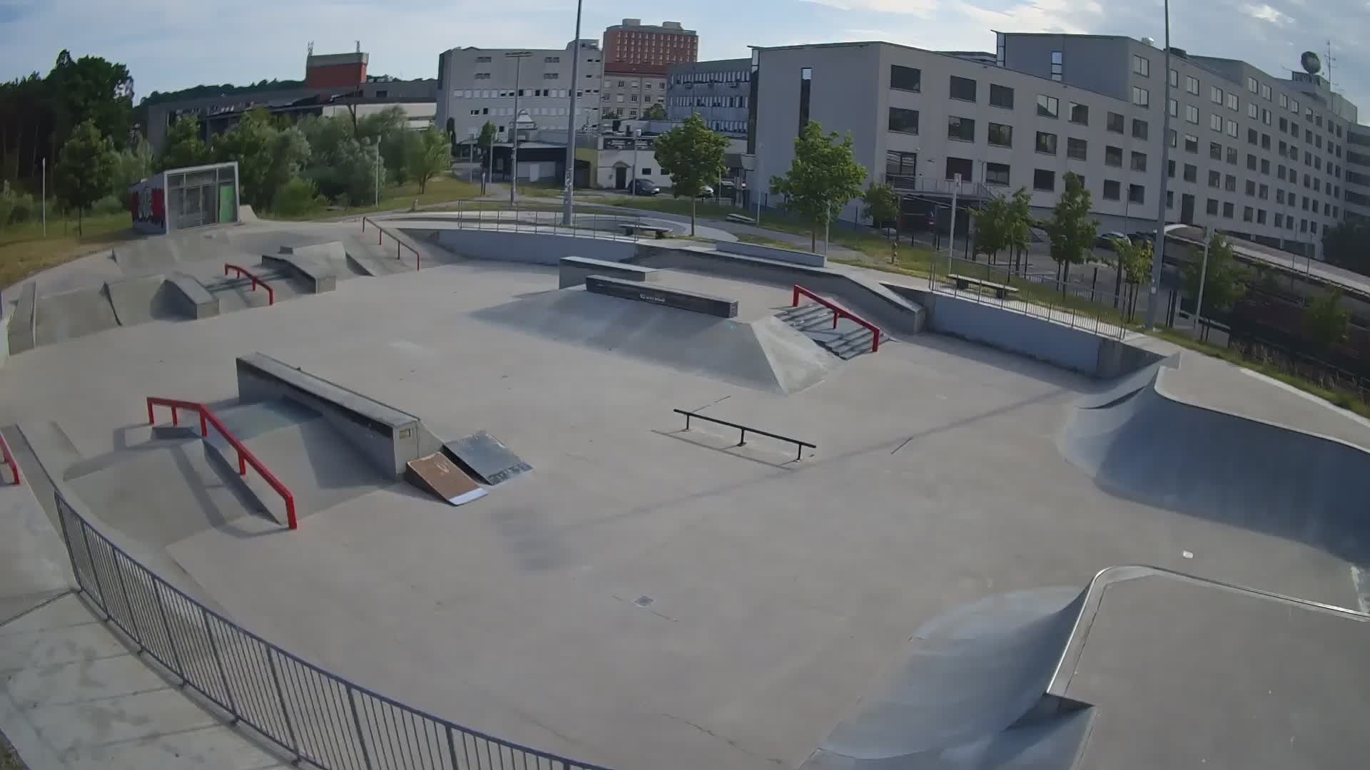 Skate park Nova Gorica live webcam Slovenie