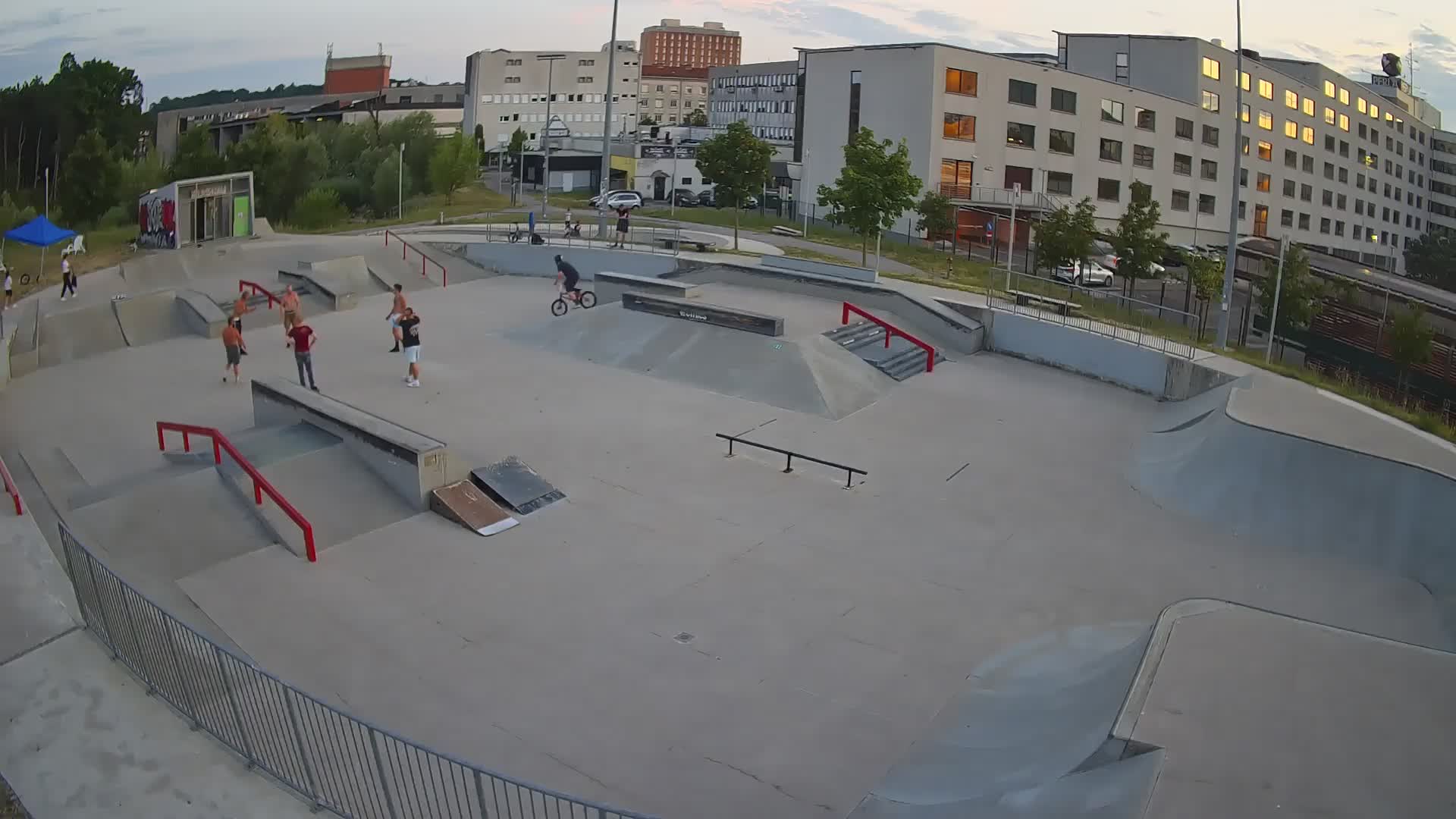 Skate park Nova Gorica webcam – Slowenien