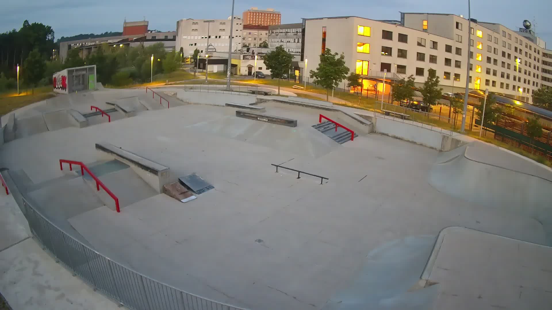 Skate park Nova Gorica webcam – Slowenien