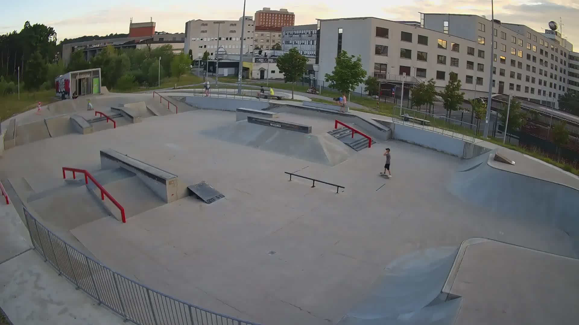 Skate park Nova Gorica webcam – Slowenien