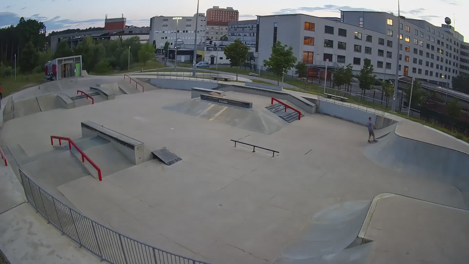 Skate park Nova Gorica webcam – Slowenien
