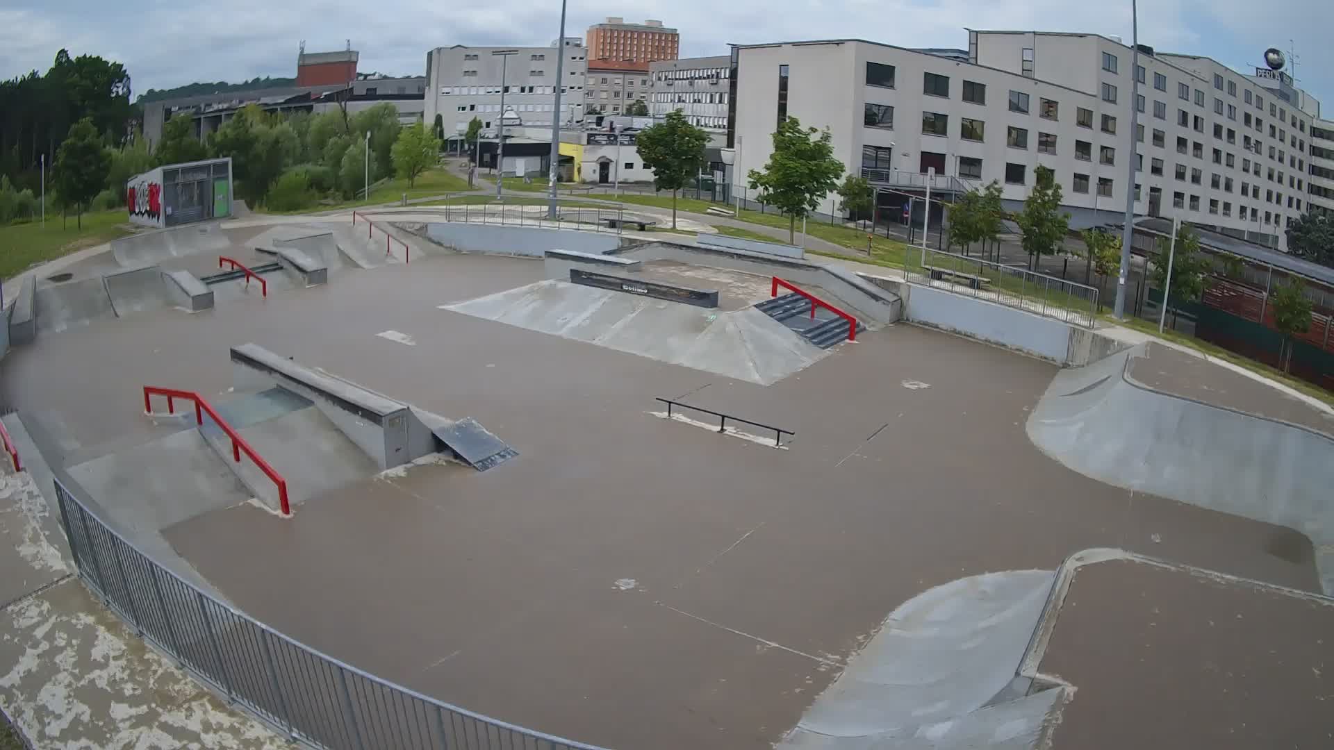 Skate park Nova Gorica live webcam Slovenie