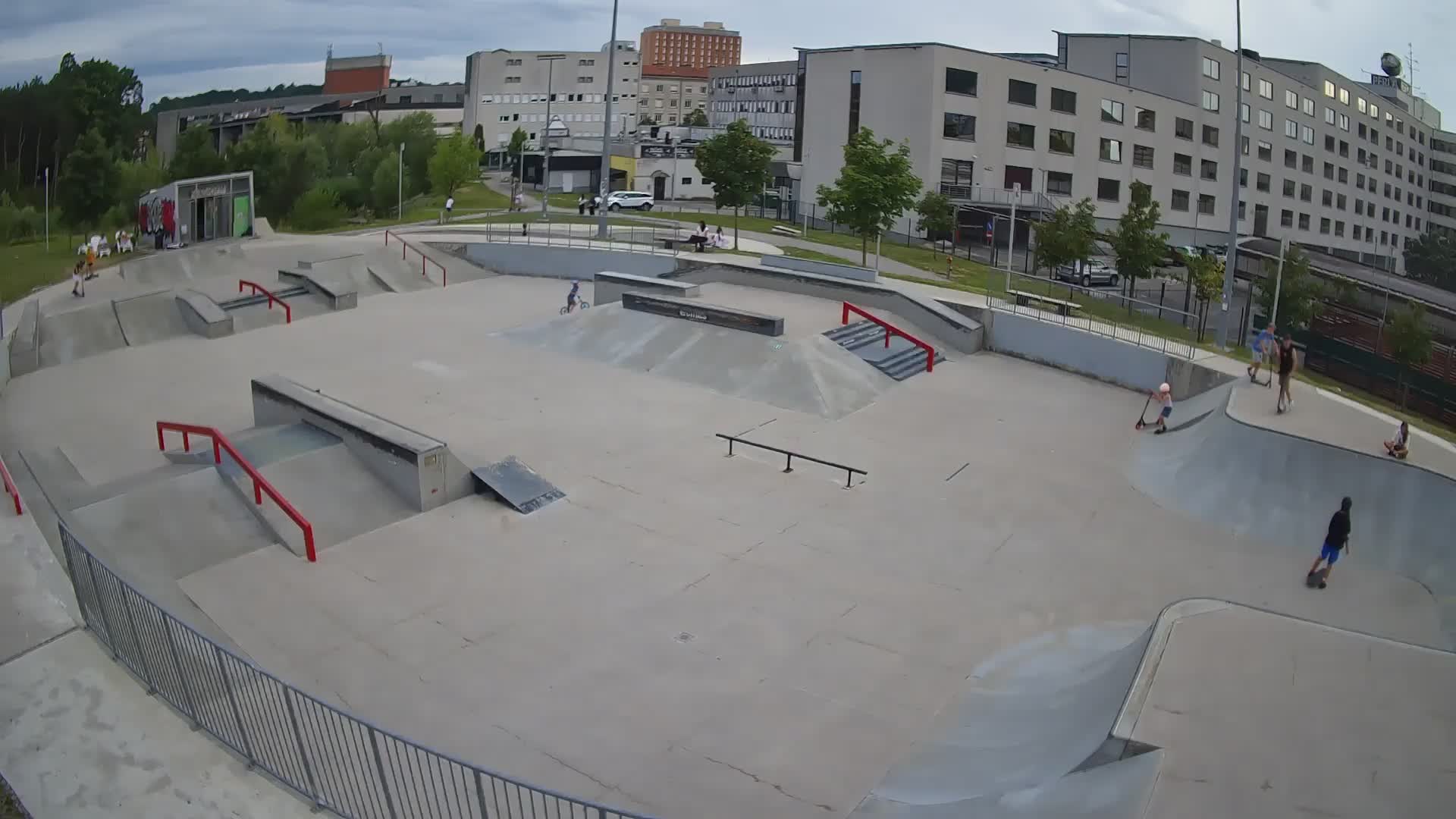 Skate park Nova Gorica live webcam Slovenie