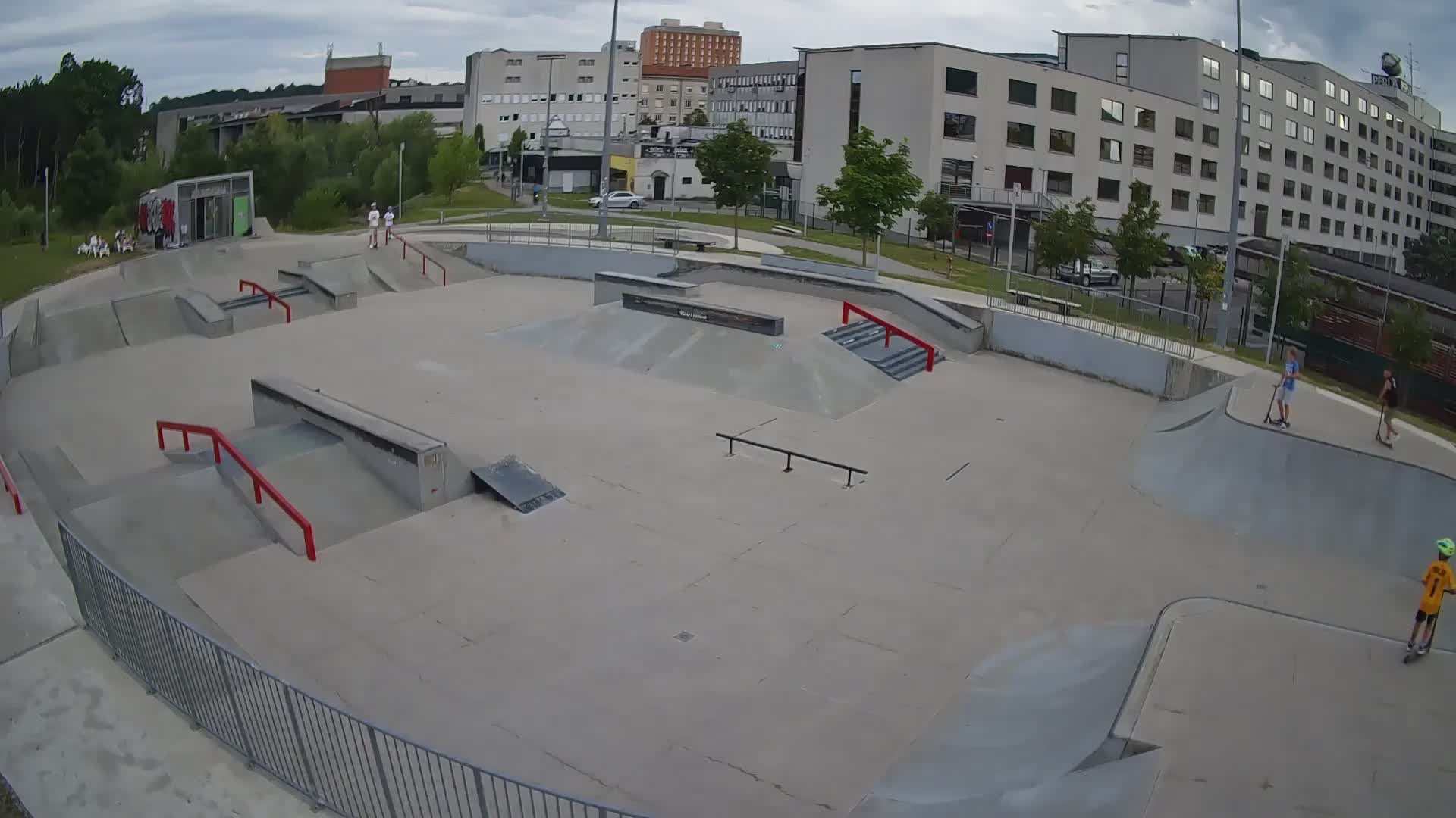 Skate park Nova Gorica live webcam Slovenie