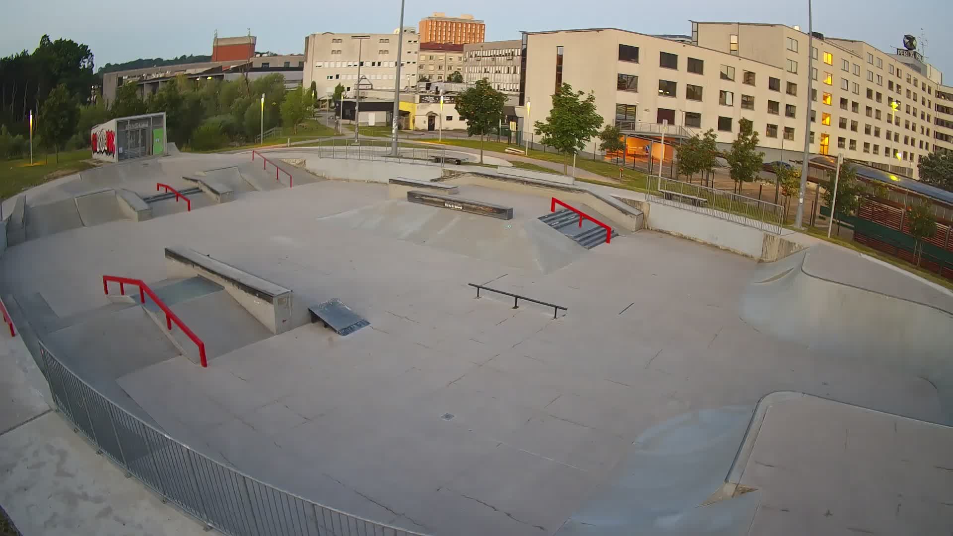 Live webcam Skate park Nova Gorica – Slovénie