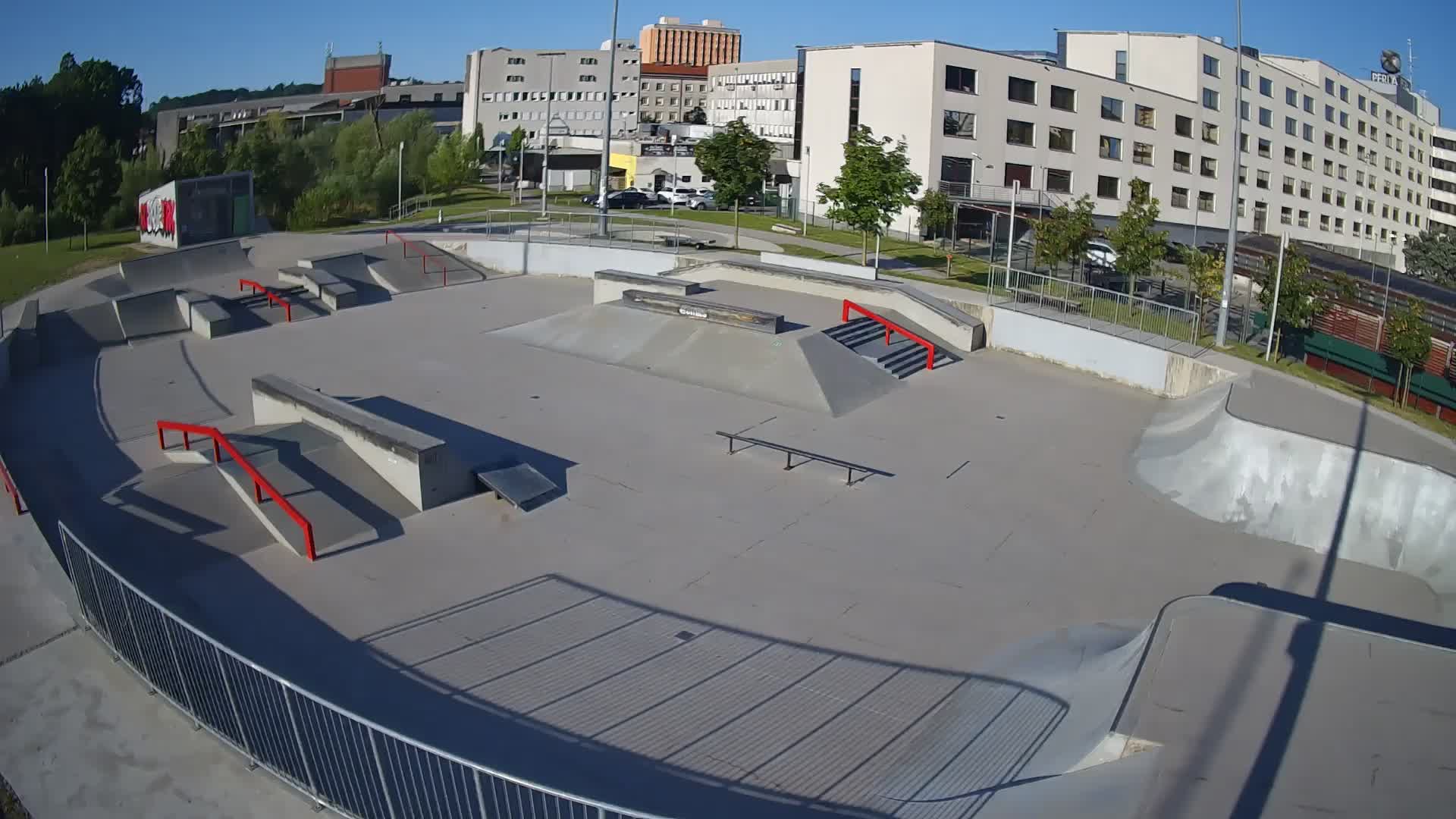 Skate park Nova Gorica live webcam Slovenie