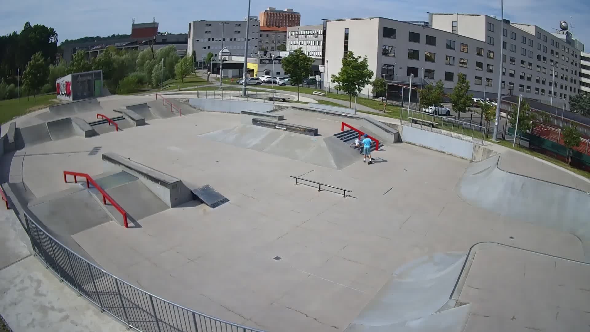 Live webcam Skate park Nova Gorica – Slovénie