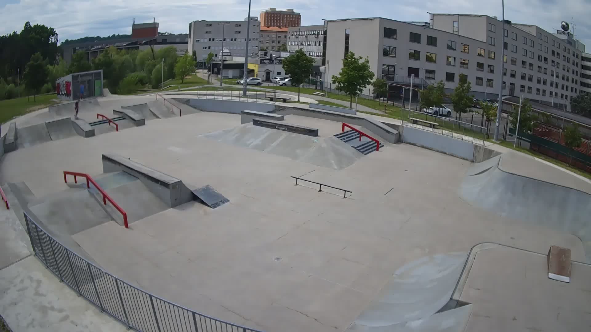 Skate park Nova Gorica live webcam Slovenie