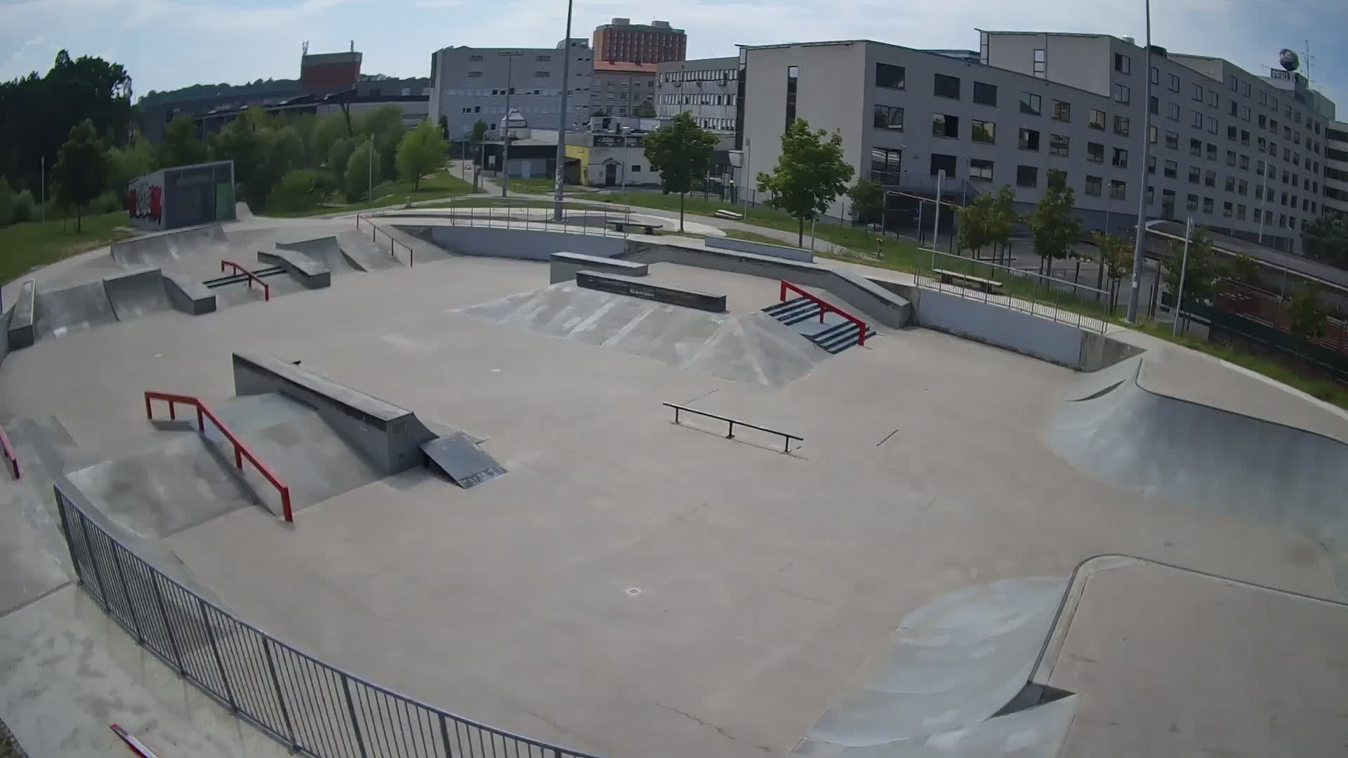 Skate park Nova Gorica live webcam Slovenie