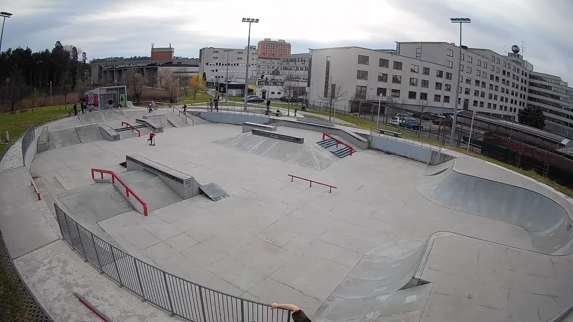 Skate park Nova Gorica live webcam Slovenie