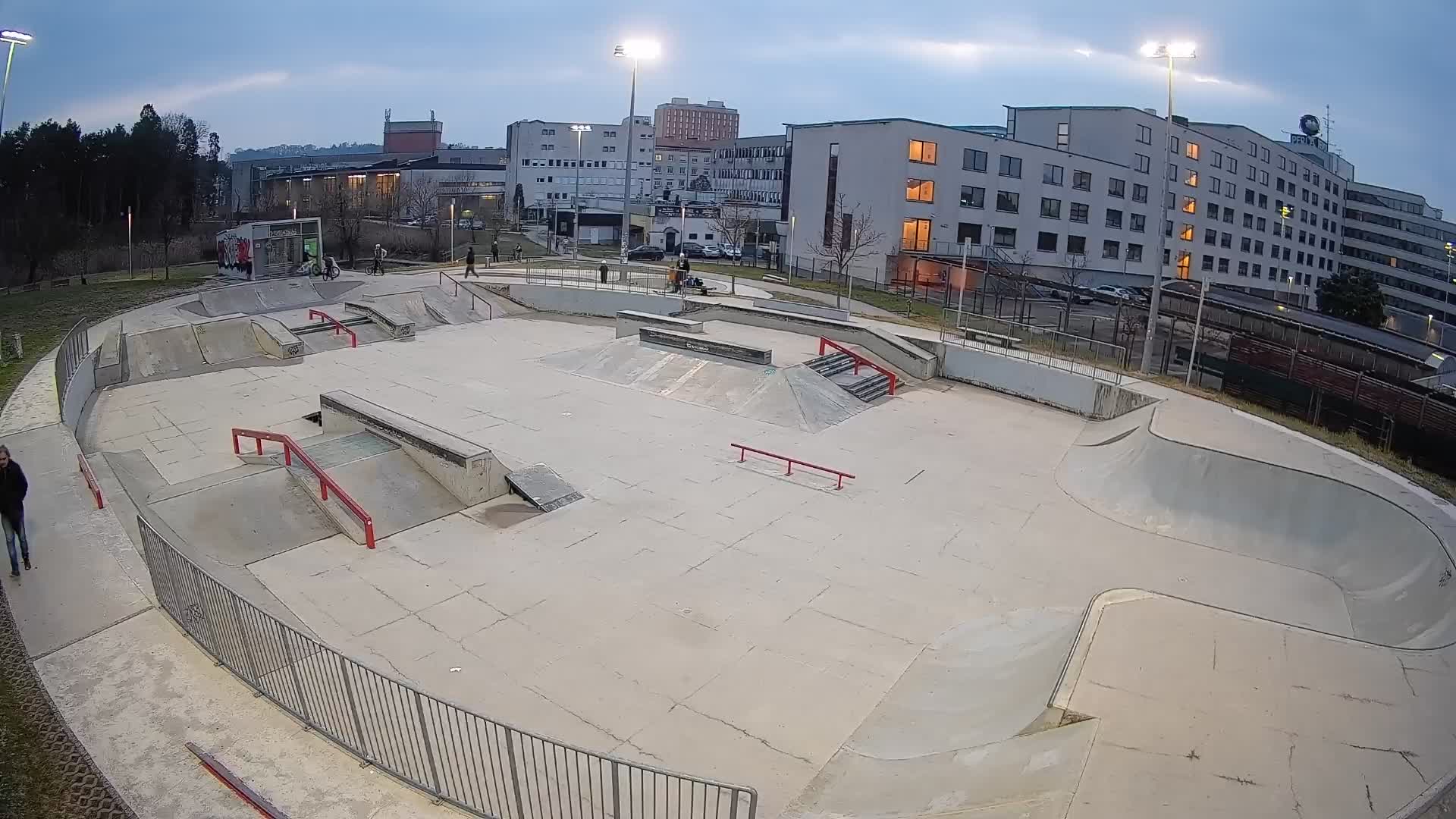 Skate park Nova Gorica live webcam Slovenie