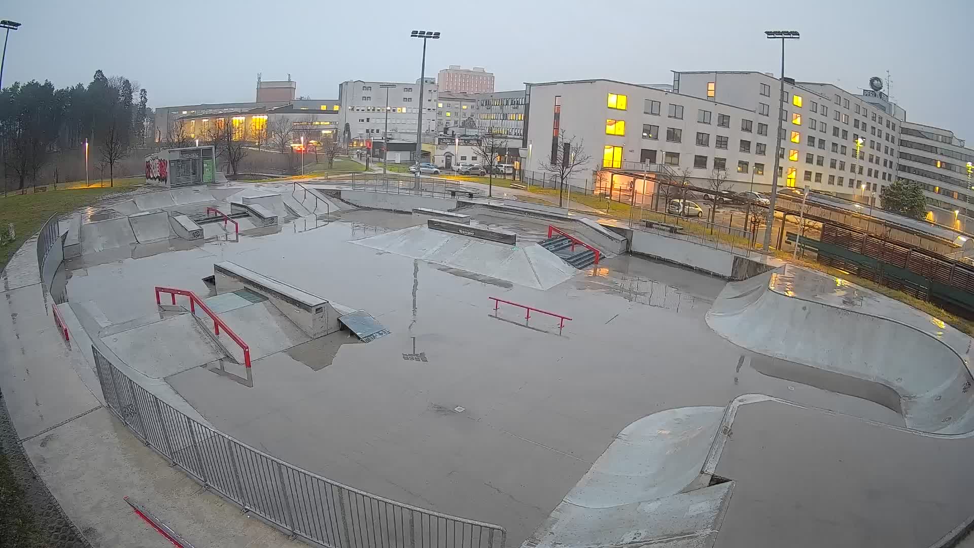 Skate park Nova Gorica live webcam Slovenie