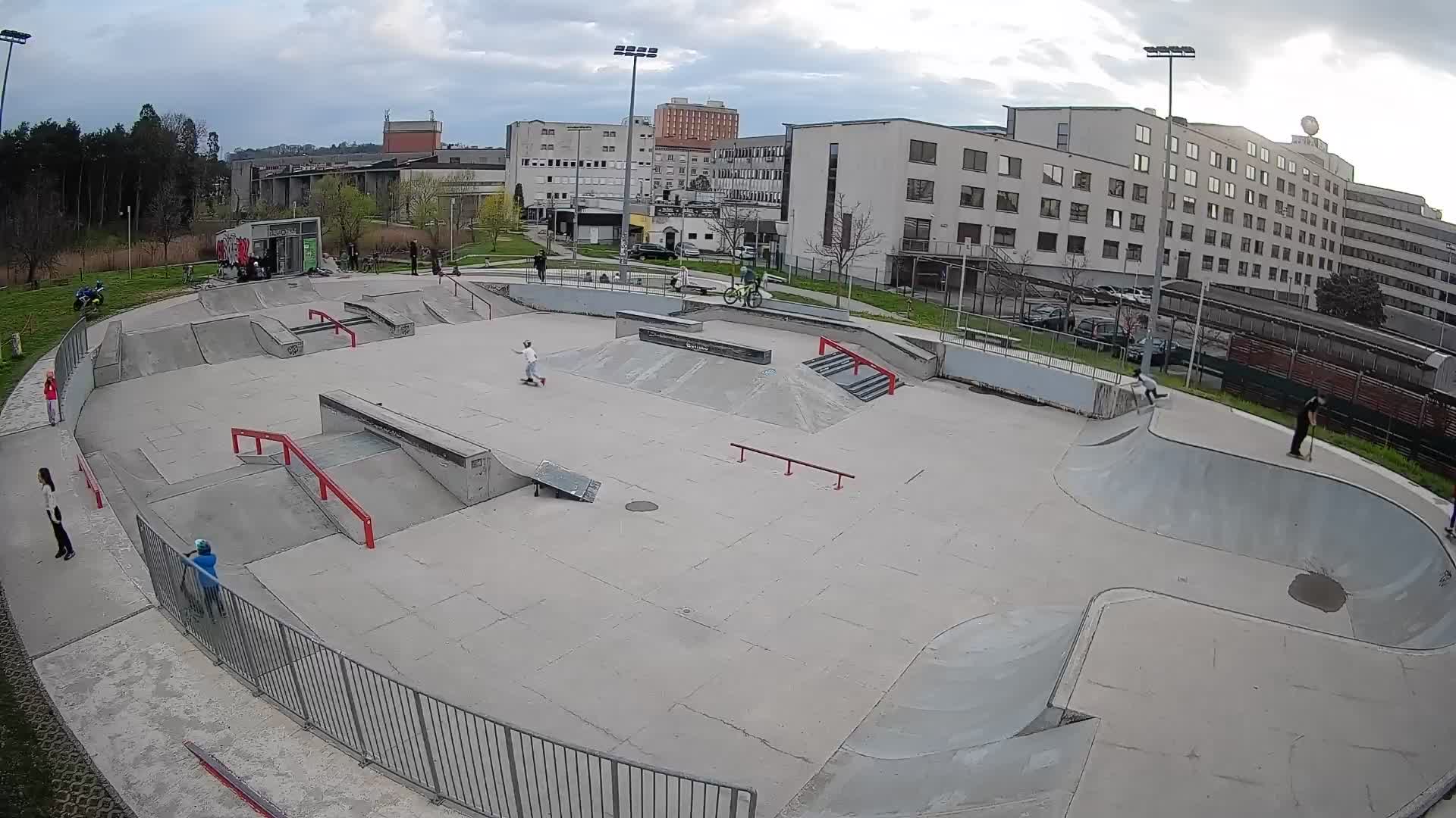 Skate park Nova Gorica webcam – Slovenia