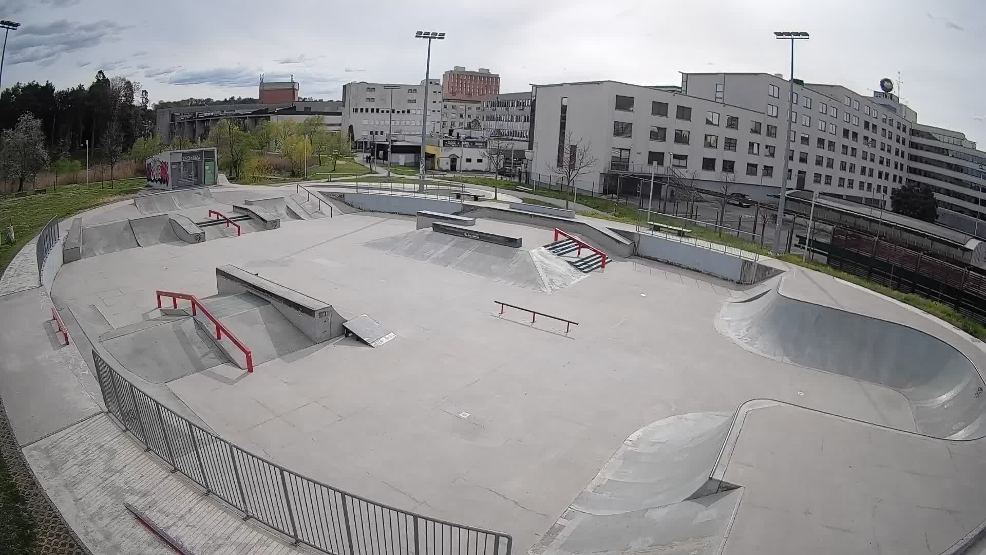 Skate park Nova Gorica live webcam Slovenie