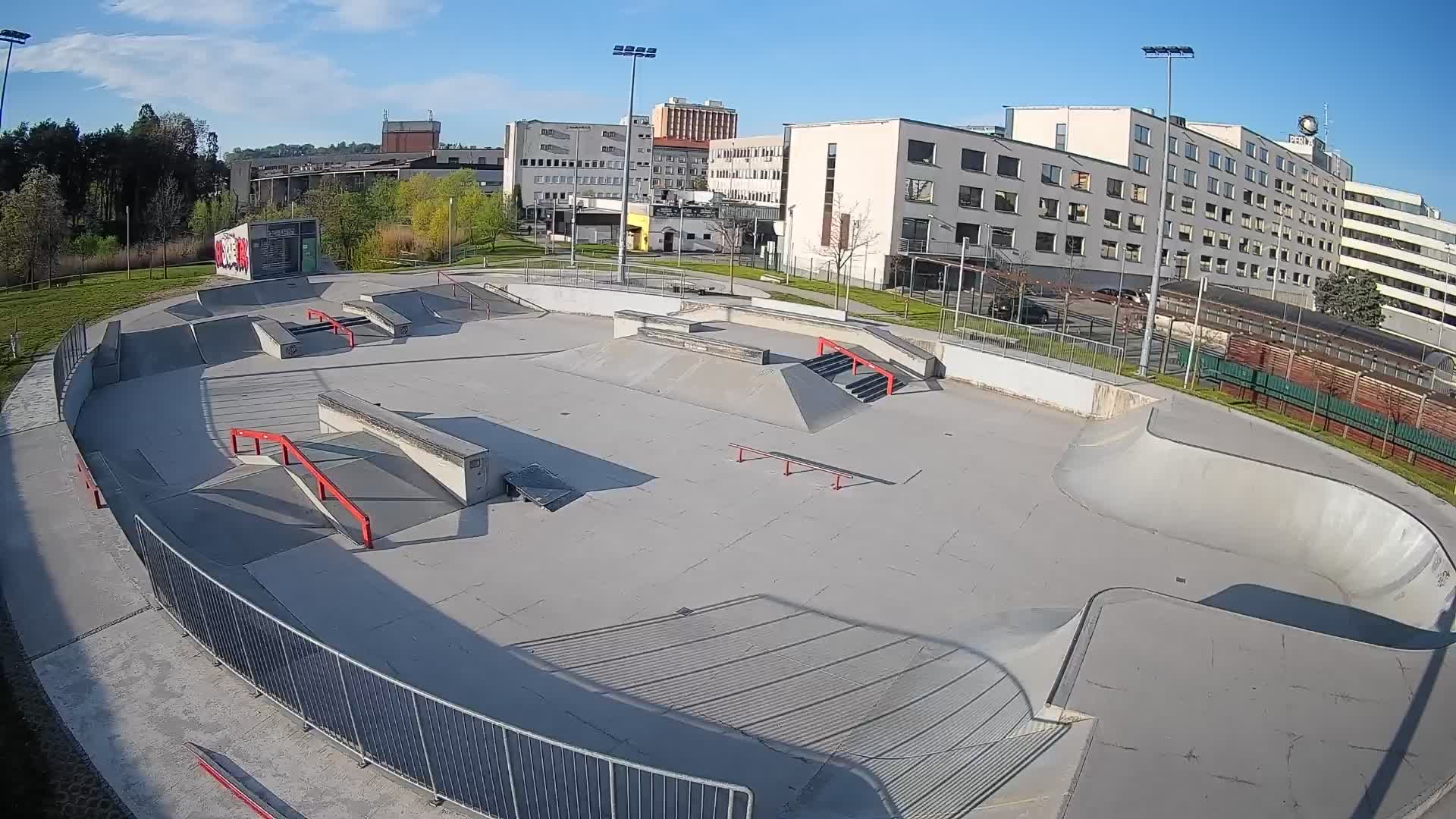 Skate park Nova Gorica live webcam Slovenie