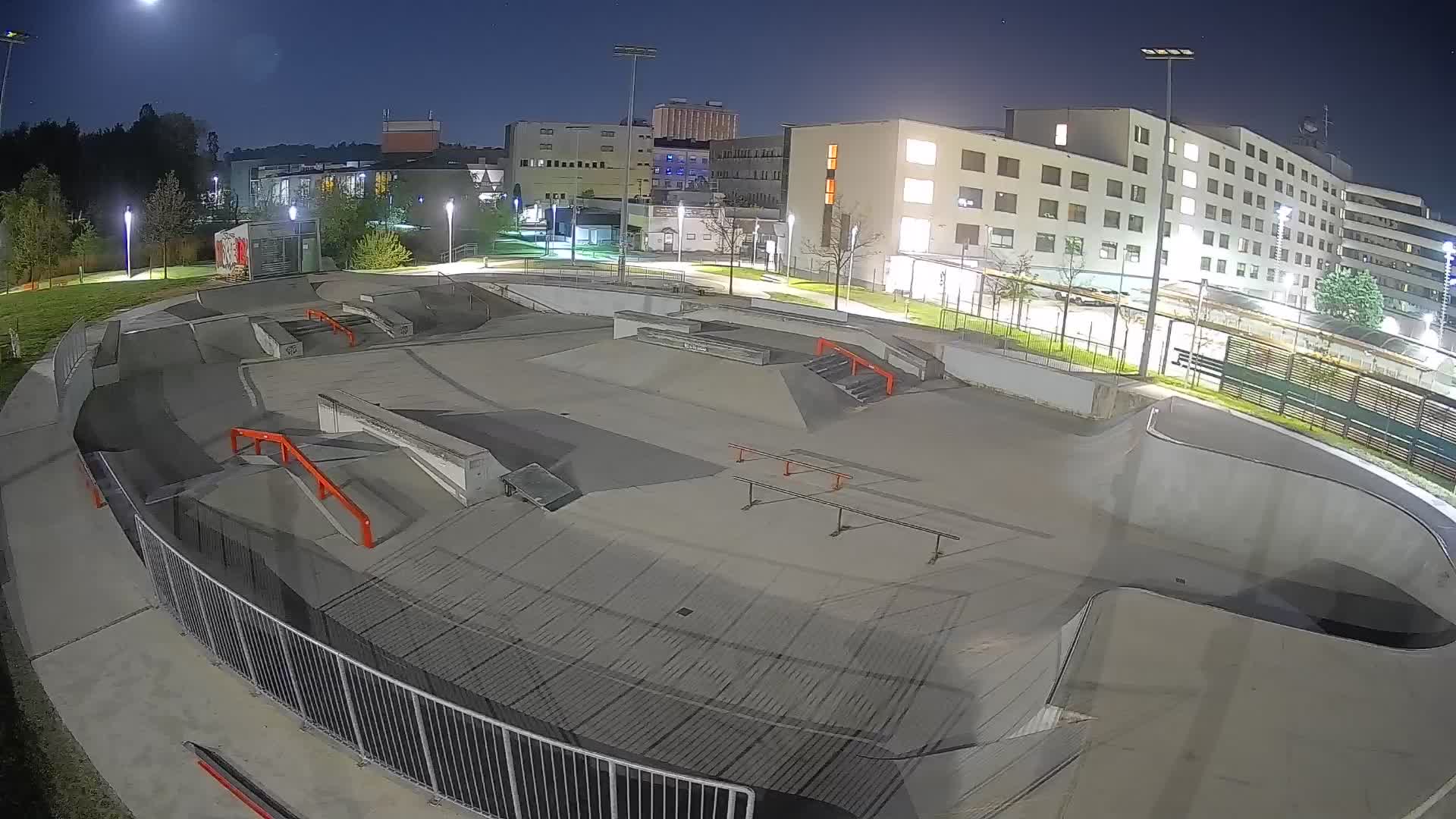 Skate park Nova Gorica live webcam Slovenie