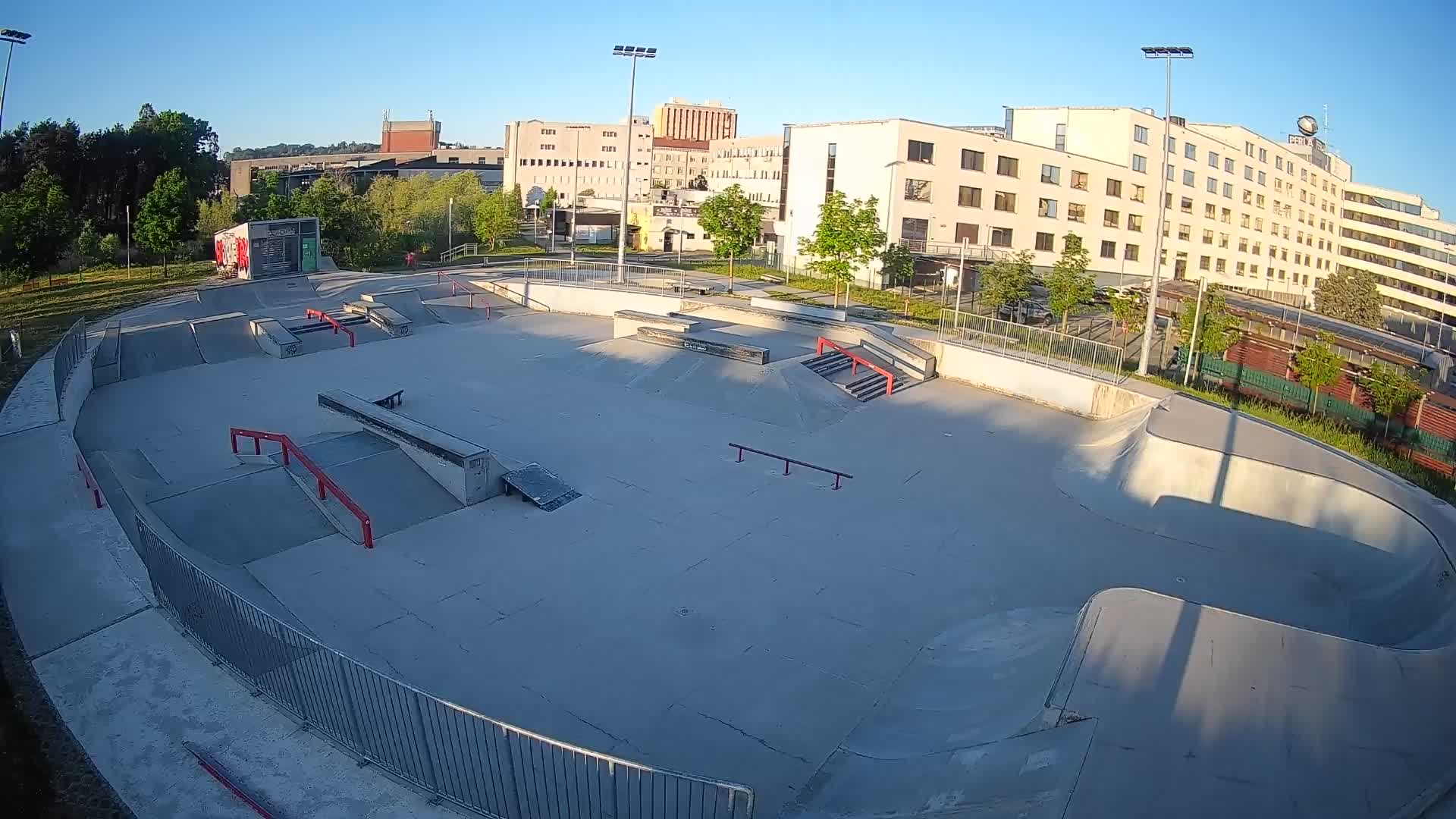 Skate park Nova Gorica webcam – Slowenien
